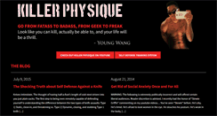 Desktop Screenshot of killerphysique.com